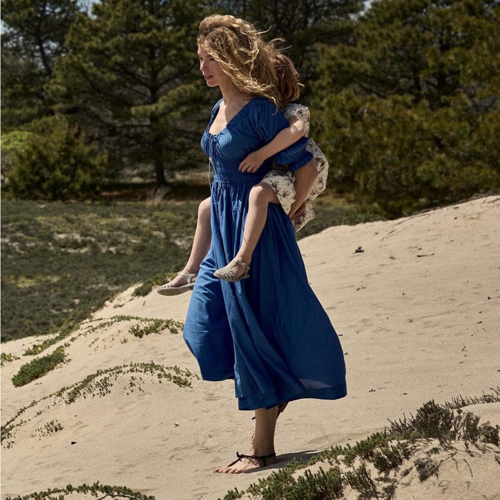 NWT Doen Ischia Dress Corfu Blue - Picture 4 of 12